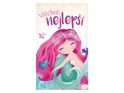Blahopřání dětské k narozeninám Mořská víla