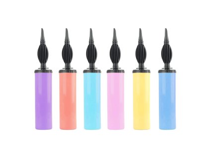 Pumpička na balónky obousměrná Pastel