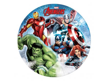 Papírové EKO party talíře Avengers