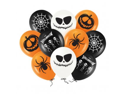 Latexové balónky Halloween Super mix