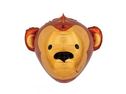Nafukovací balón fóliový 3D Opička 59cm