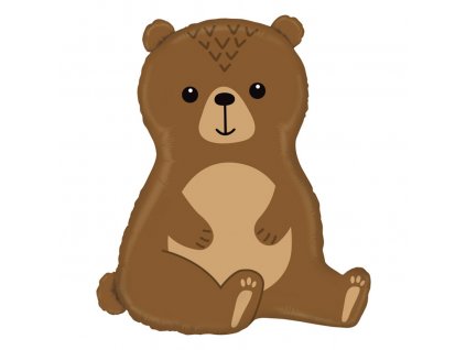 Nafukovací balón fóliový Medvěd Grizzly 86cm