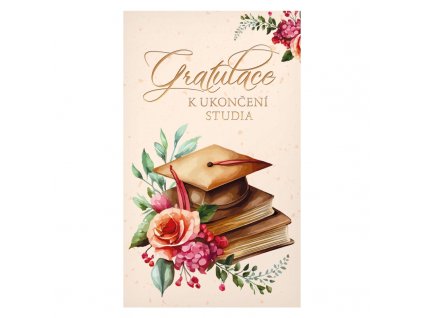 Blahopřání k ukončení studia Bloom