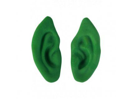 Uši Shrek zelené