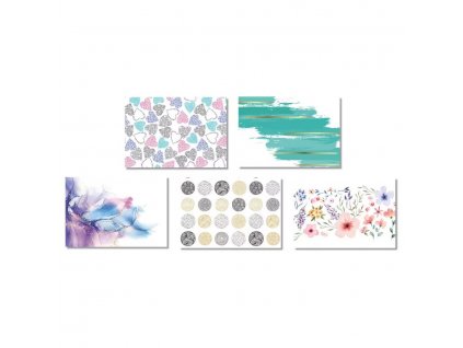 Dárková dopisní obálka Akvarel mix