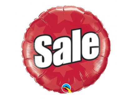 Nafukovací balónek fóliový SALE 45cm