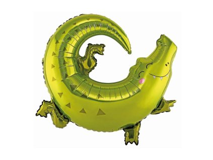 Nafukovací balón fóliový Krokodýl 80cm