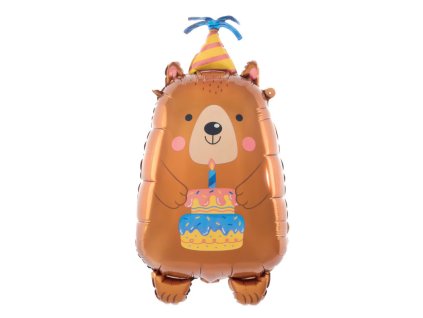 Nafukovací balón fóliový Party Medvídek 78cm