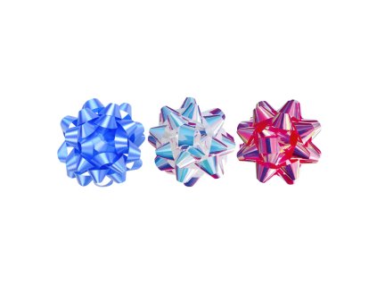 Rozeta na dárky Jumbo Perleť MIX 15cm