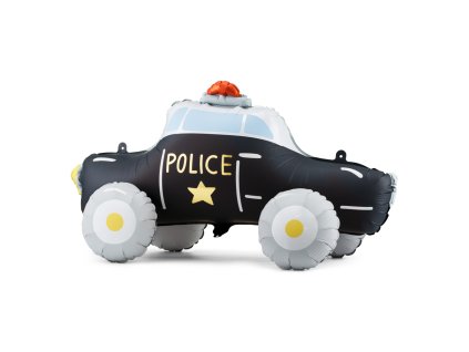 Nafukovací balón samostojný Policejní auto 90cm