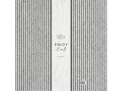 Papírové luxusní ubrousky banketové ENJOY IT ALL, 20ks