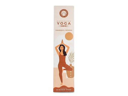 Vonné tyčinky Yoga Tranquil Woods, 20ks