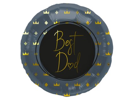 Nafukovací balónek fóliový Best Dad 45cm