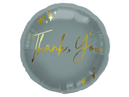 Nafukovací balónek fóliový Thank You 45cm