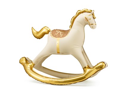 Nafukovací balón samostojný Houpací kůň 118cm