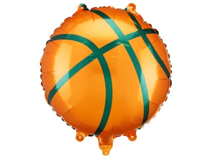 Nafukovací balónek fóliový Basketbalový míč 45cm