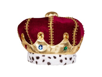 Královská koruna látková