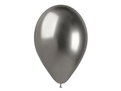 Balónek latexový Glossy Vesmírně šedý 33cm