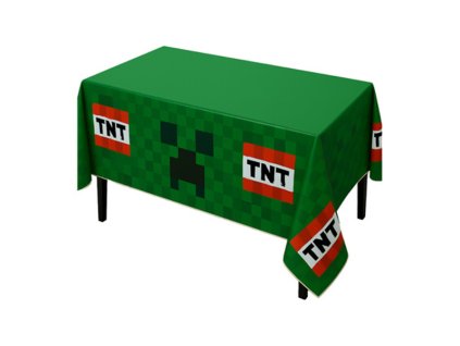 Plastový party ubrus Minecraft