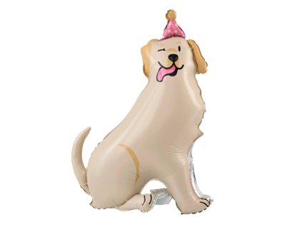 Nafukovací balón samostojný Pejsek Zlatý retrívr