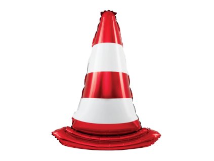 Nafukovací balón samostojný Dopravní kužel 88cm