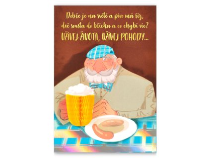 Blahopřání k narozeninám Nespěchej z hospody