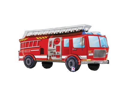 Nafukovací balón fóliový Hasiči 86cm