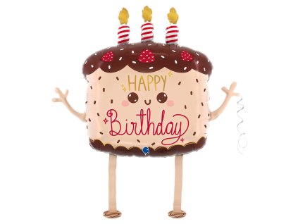 Chodící balónek Dort 91cm