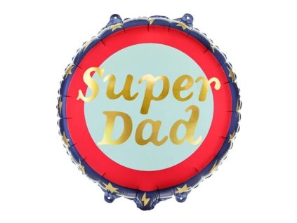 Nafukovací balónek fóliový Super Dad 45cm