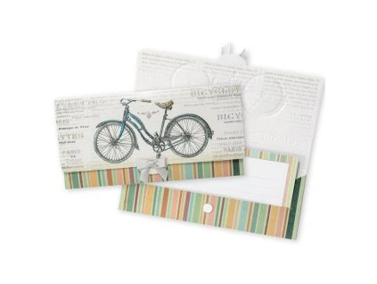 Dárková obálka na peníze nebo poukaz Bicykl