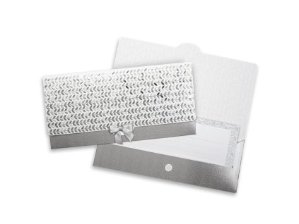 Dárková obálka na peníze nebo poukaz Silver