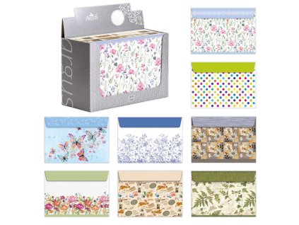 Dárková obálka na peníze nebo poukaz A5 mix