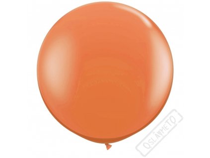 Nafukovací Jumbo balón oranžový 85cm