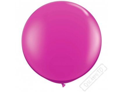 Nafukovací Jumbo balón fuchsiový 85cm