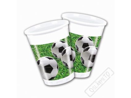 Plastové party kelímky Soccer