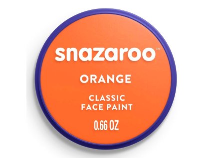 Barva na obličej Snazaroo oranžová