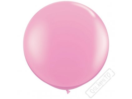 Nafukovací Jumbo balón růžový 85cm