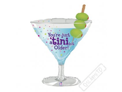 Nafukovací balón fóliový Martini 89cm