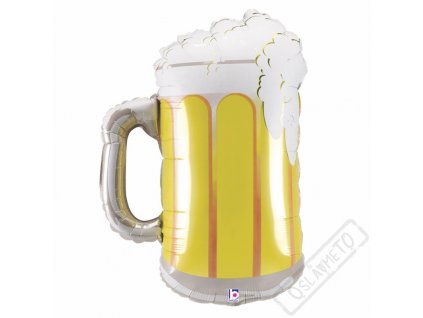 Nafukovací balón fóliový Pivo 86cm
