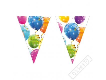 Party girlanda vlajky Balloons