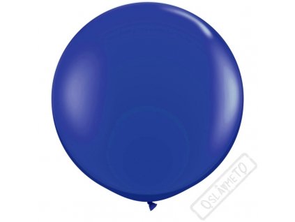 Nafukovací Jumbo balón tmavě modrý 85cm