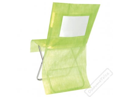 Univerzální potah na židli s kapsou zelený