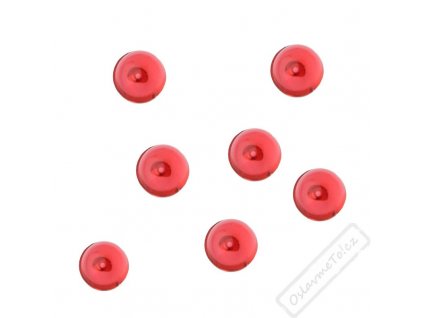 Dekorační krystaly perlové červené