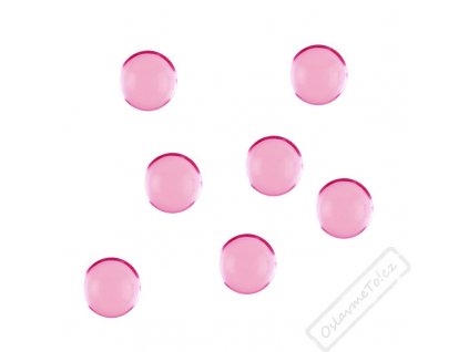 Dekorační krystaly perlové růžové