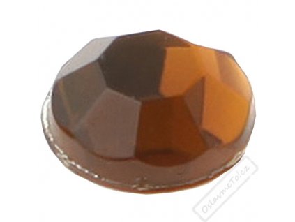 Dekorační nalepovací kamínky čokoládové