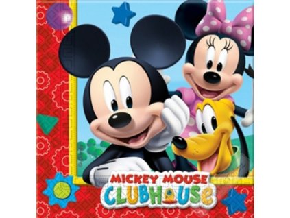 Papírové party ubrousky Mickey Mouse