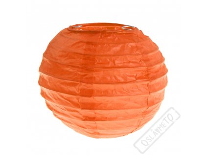 Dekorační papírový lampion XS oranžový