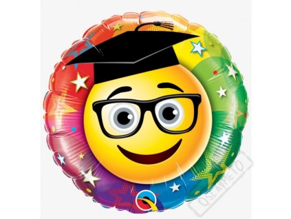 Nafukovací balónek k promoci Smile 45cm