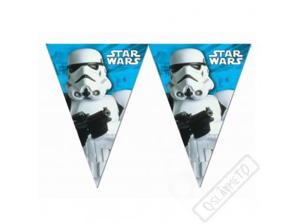 Party girlanda vlajky Star Wars
