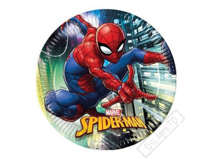 Papírové EKO party talíře Spiderman